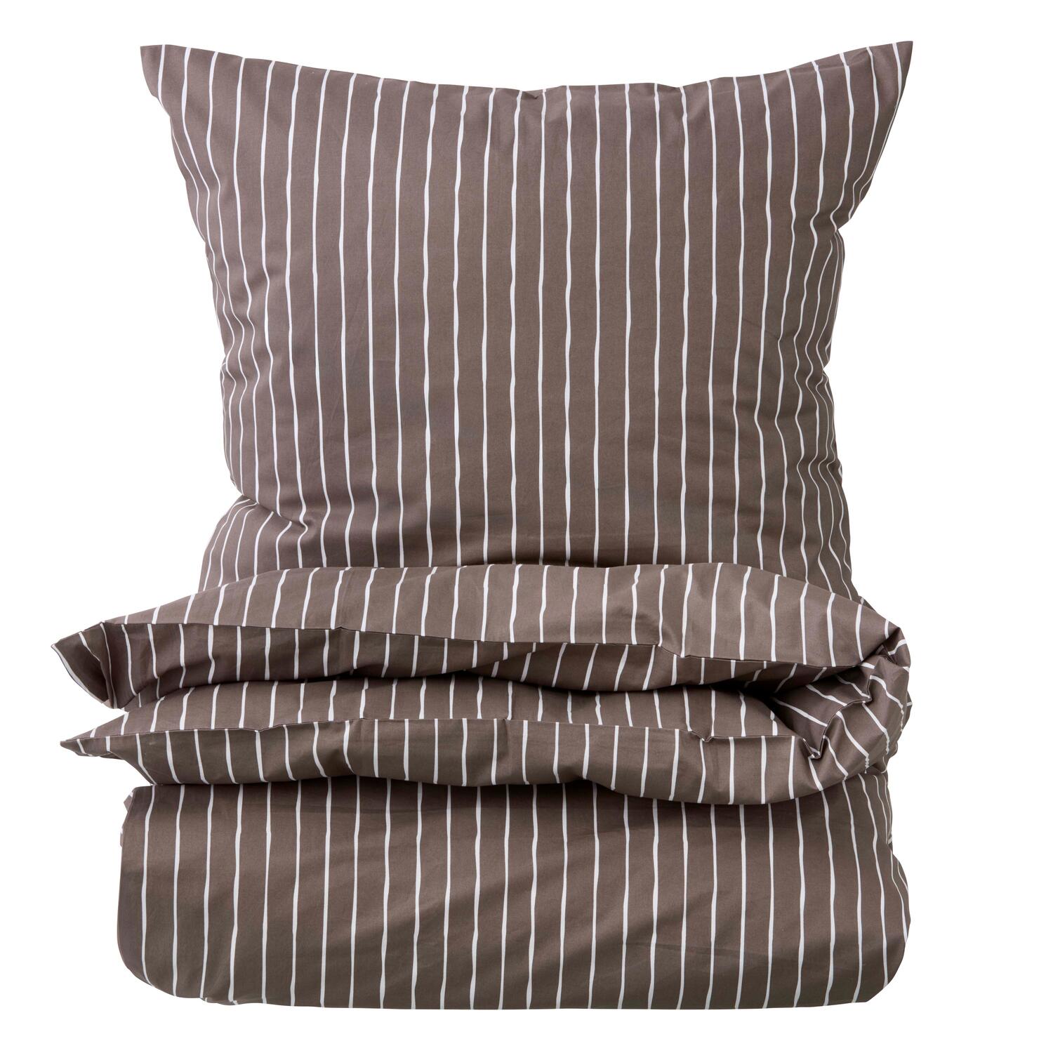 Painted Stripe sengesæt - Iron